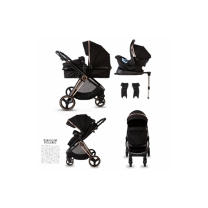 Red Kite Push Me Pace Amber Travel System-Rose Gold (2021)