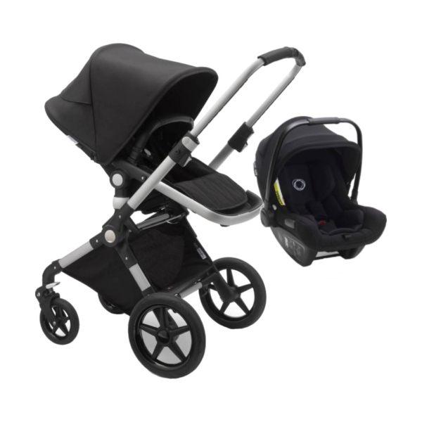 Bugaboo Lynx With Turtle Air Travel System-Aluminium/Black (New