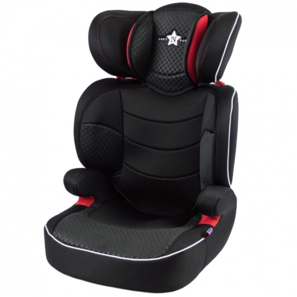 Cozy N Safe Augusta Group 2/3 Car Seat-Black (New 2018)