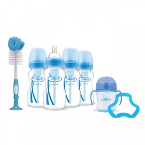 Dr Brown Options 4 Bottle Gift Set-Blue