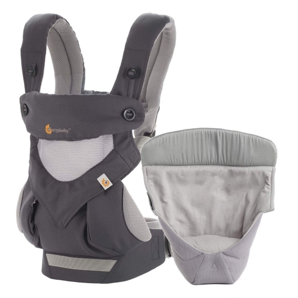 Ergobaby 360 Bundle Of Joy Baby Carrier-Carbon Grey (NEW)