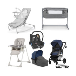 Kinderkraft Juli 11 Piece Travel System Bundle with Maxi Cosi-De