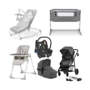 Kinderkraft Juli 11 Piece Travel System Bundle with Maxi Cosi-Gr