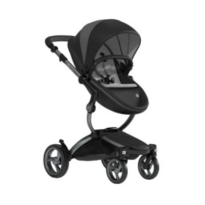 Mima Xari Single Pushchair with Graphite Chassis-London Black/Gr