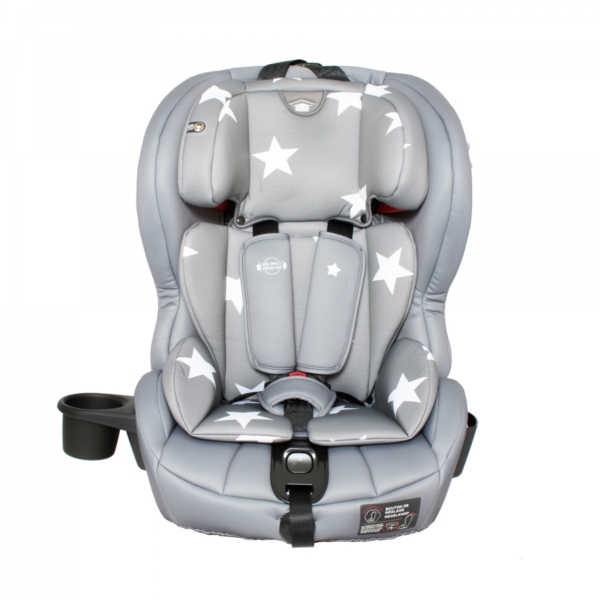 My Babiie Group 1/2/3 Car Seat-Grey Stars (MBCS123GS)