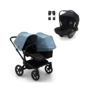 Bugaboo Donkey 3 Duo Pushchair & Turtle Air by Nuna Travel Syste