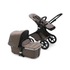 Bugaboo Fox2 Mineral Complete Pushchair-Black/Taupe