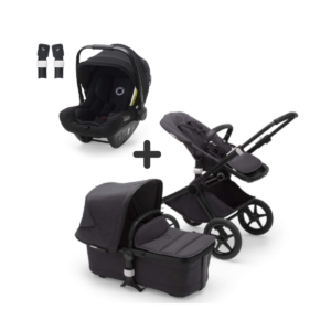 Bugaboo Fox2 Mineral & Turtle Air by Nuna Travel System Bundle-B
