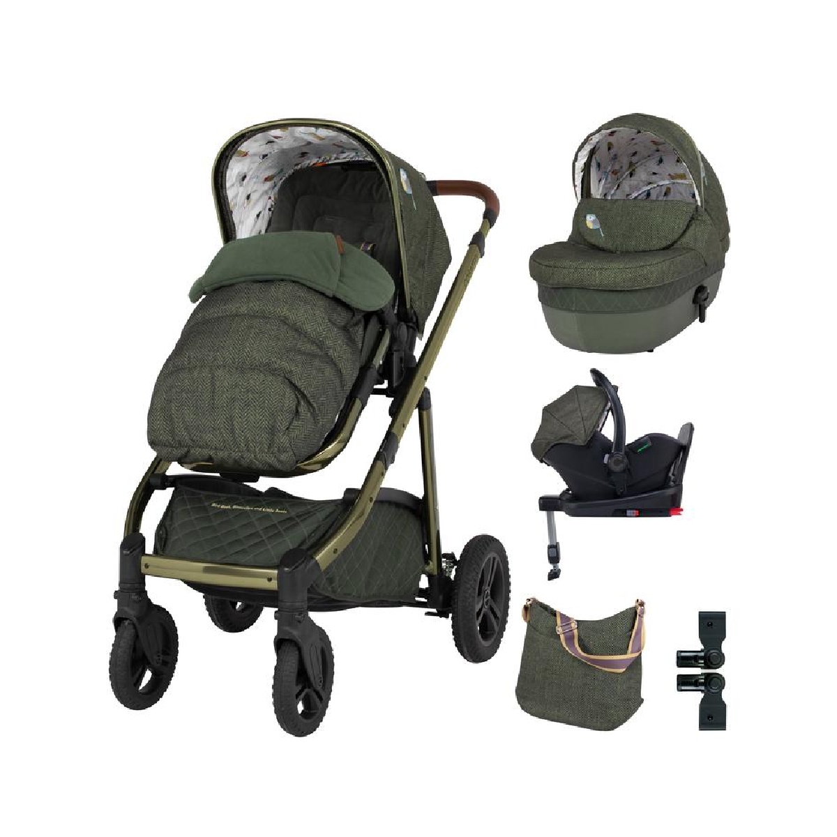 Cosatto Wow Continental Everything Travel System Bundle-Bureau