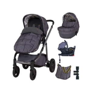 Cosatto Wow Continental Everything Travel System Bundle-Fika For