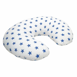 Kiddies Kingdom Deluxe 3in1 Twinkle Star Nursing Pillow-Navy