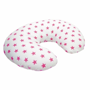 Kiddies Kingdom Deluxe 3in1 Twinkle Star Nursing Pillow-Pink