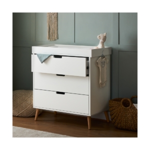 Obaby Maya Changing Unit-White/Natural