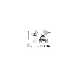 Venicci Pure Prestige Edition 2 -in-1 PramSystem-Vanilla