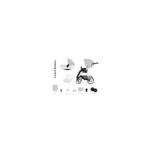 Venicci Pure Prestige Edition 2 -in-1 PramSystem-Vanilla