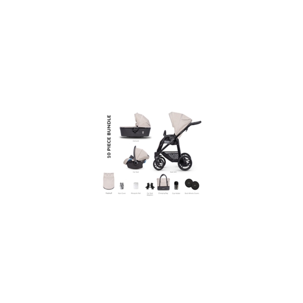 Venicci Shadow Prestige Edition 3in1 Travel System-Toscana Sand