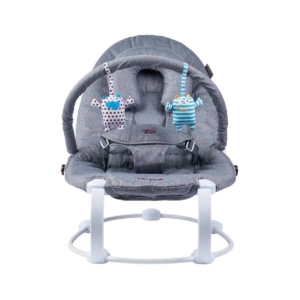 Bababing LoBo2 Two Position Baby Bouncer-Grey Melange (2021)