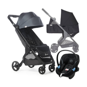 Ergobaby 3in1 Metro+ Compact City Stroller-Slate Grey (2021)