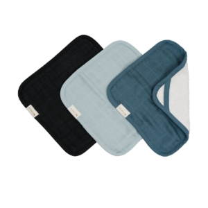 Fabelab 3 Pack Washcloths-Moon Beam (2021)