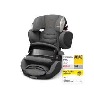 Kiddy Guardianfix 3 Group 1/2/3 Isofix Car Seat-Grey Melange/Saf
