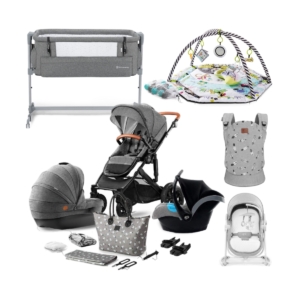 Kinderkraft Prime Newborn Bundle-Grey