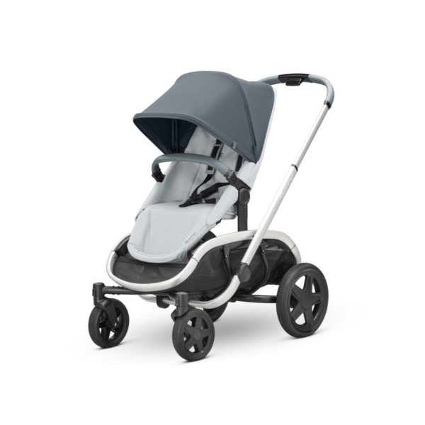 Quinny Hubb Graphite Frame Shopping Stroller-Graphite/Grey