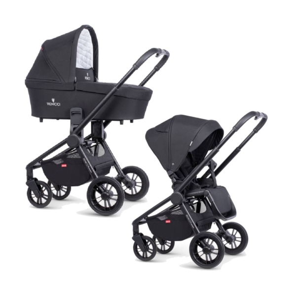 Venicci Turisso 2-in-1 Pram System-Polar Night