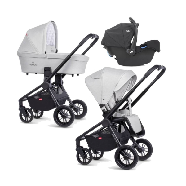Venicci Turisso 3-in-1 Travel System- Rock Salt