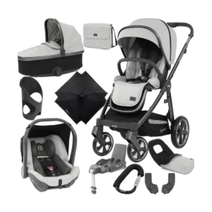 BabyStyle Oyster 3 City Grey Finish Ultimate Capsule Travel Syst