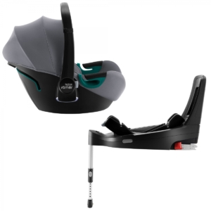 Britax BABY-SAFE iSENSE Group 0+ Car Seat + Base Bundle-Frost Gr