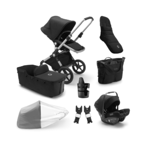 Bugaboo Lynx Ready to Go 7 Piece Bundle-Aluminium/Black