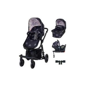 Cosatto Giggle Quad I-Size Travel System Bundle-Night Rainbow