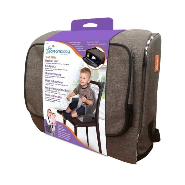 Dreambaby Home Booster Seat which Converts to Carry Bag (2021)