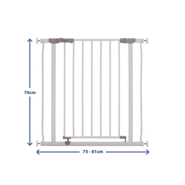 Dreambaby Metal Safety Gate-White (2021)