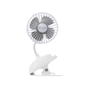 Dreambaby Rechargeable USB Clip on Fan-White (2021)