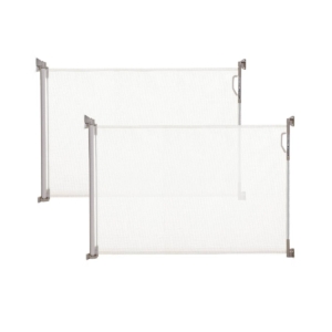 Dreambaby Retractable Relocated Mesh Saftey Gate-White (2021)
