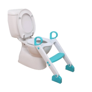 Dreambaby Step-up Toilet Trainer-Aqua/White (2021)