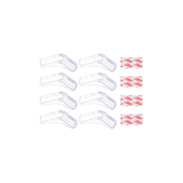 Hauck Corner Me 3 - Furniture Corner Protector - Square - 8 pack