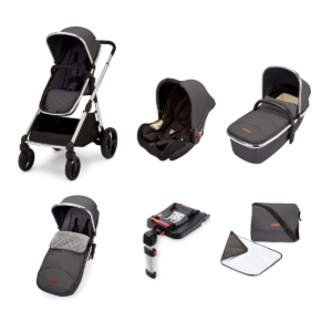 Ickle Bubba Eclipse Chrome Frame Travel System With Galaxy Carse