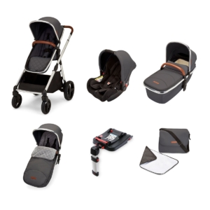 Ickle Bubba Eclipse Chrome Frame Travel System With Galaxy Carse