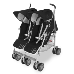 Maclaren Twin Techno Stroller-Black (New 2018)