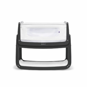 SnuzPod4 Bedside Crib with Mattress-Slate