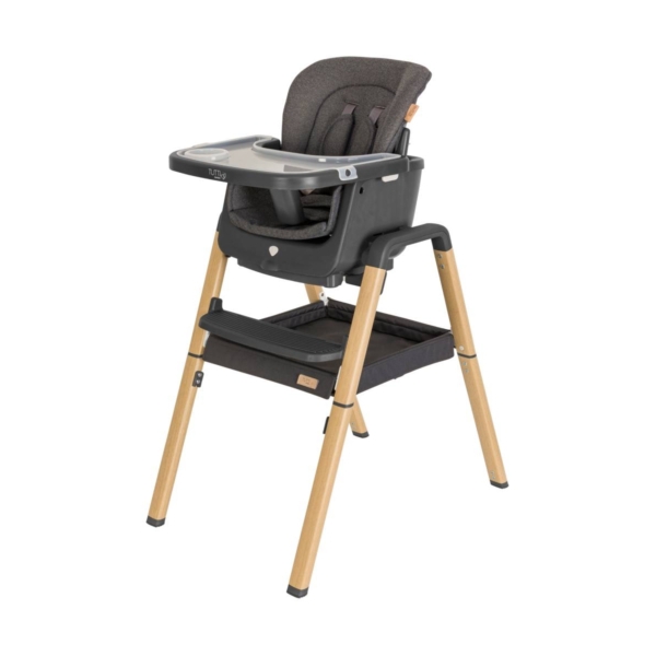 Tutti Bambini Nova Evolutionary Highchair-Grey/Oak