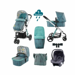 Cosatto Giggle 2 Travel System & Accessories Bundle-Fjord (New)