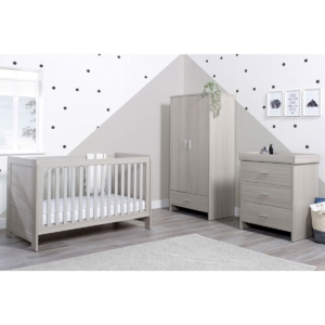 Ickle Bubba Pembrey 3 Piece Furniture Set-Ash Grey