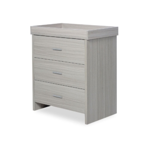 Ickle Bubba Pembrey Changing Unit/Chest-Ash Grey