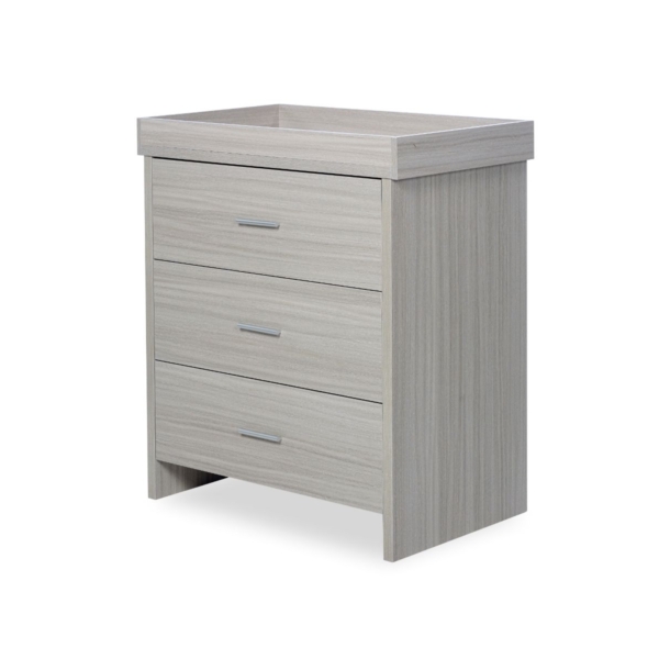 Ickle Bubba Pembrey Changing Unit/Chest-Ash Grey