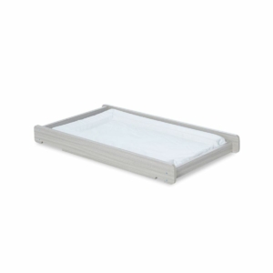 Ickle Bubba Pembrey Cot Top Changer-Ash Grey