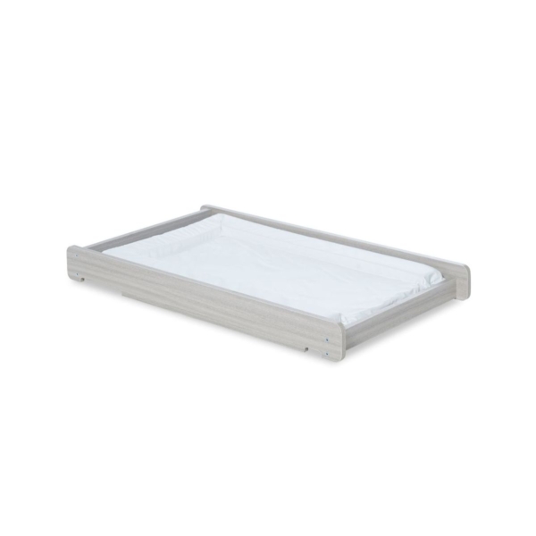 Ickle Bubba Pembrey Cot Top Changer-Ash Grey