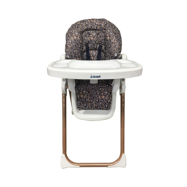 My Babiie MBHC8 Dani Dyer Navy Leopard Premium Highchair (MBHC8D